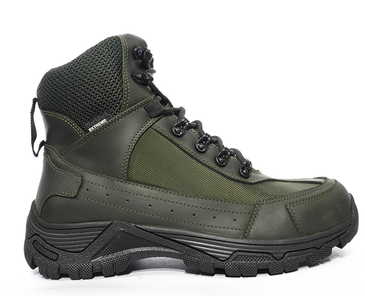 Bota Militar Stark color verde para hombre - 1471