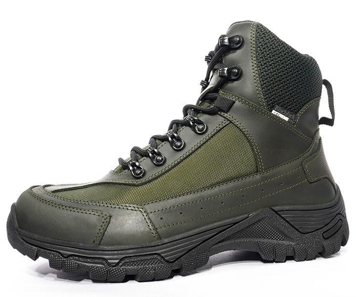 Bota Militar Stark color verde para hombre - 1488