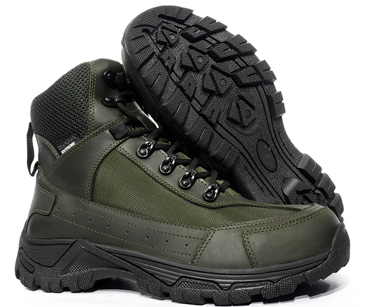 Bota Militar Stark color verde para hombre - 1489