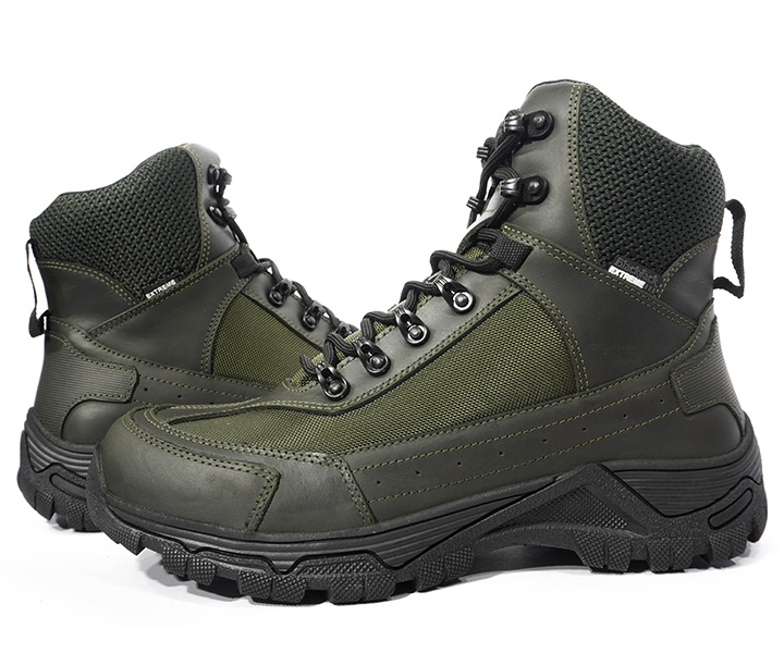 Bota Militar Stark color verde para hombre - 1490