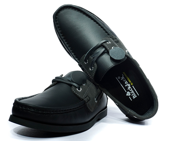 Zapato mocasín Apache para hombre color negro - 1623