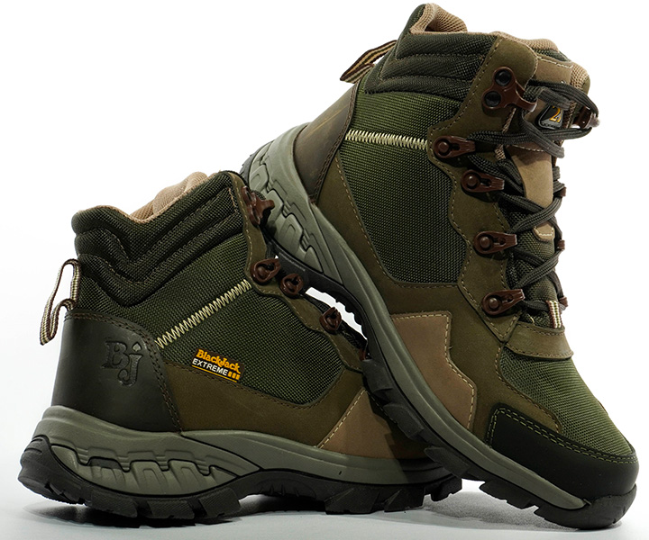 Bota outdoor alaska color verde serrano para mujer - 727