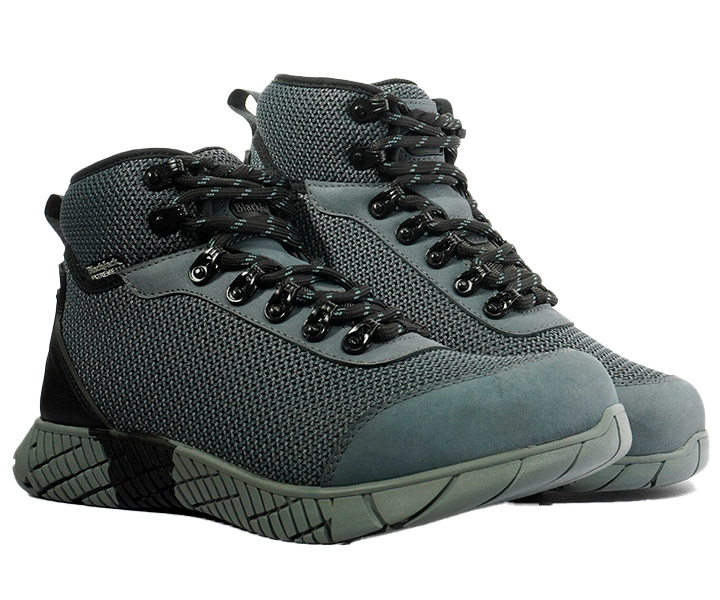 Bota outdoor explorer color gris para hombre - 1264