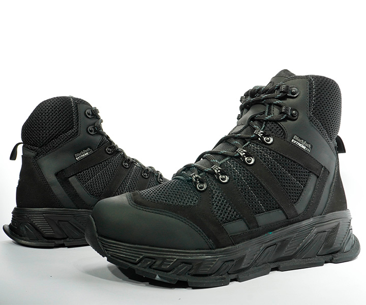 Bota outdoor Manchester color negro para hombre - 1394