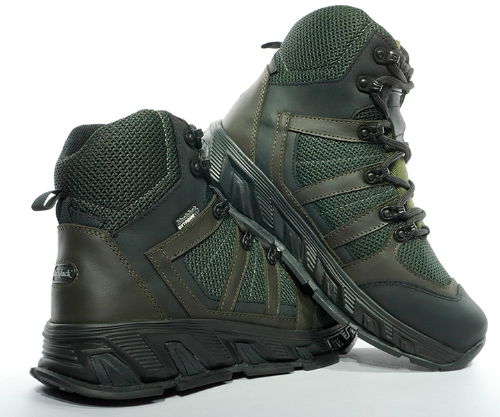 Bota outdoor Manchester color verde para hombre - 1398