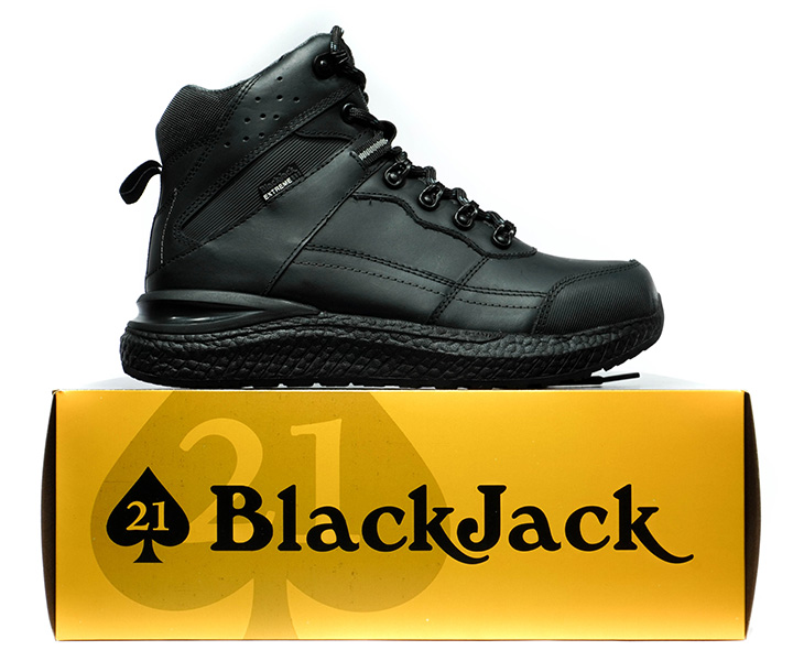 Bota Outdoor Olympus color negro para hombre - 1654