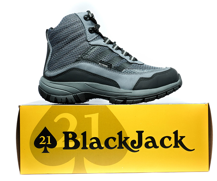 Bota outdoor River color gris para hombre - 1659