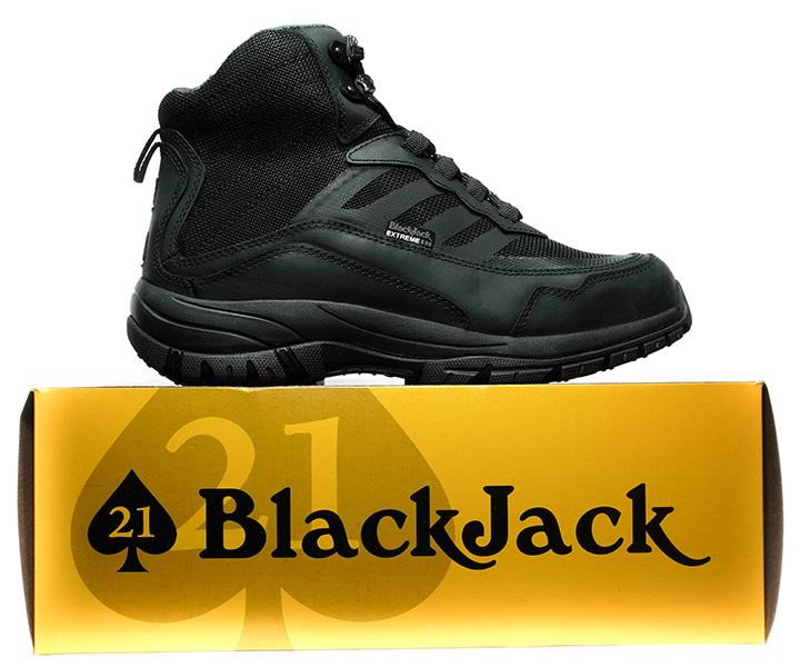 Bota outdoor River color negro para hombre - 1664