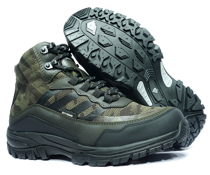 Bota outdoor River color verde para hombre - 1668