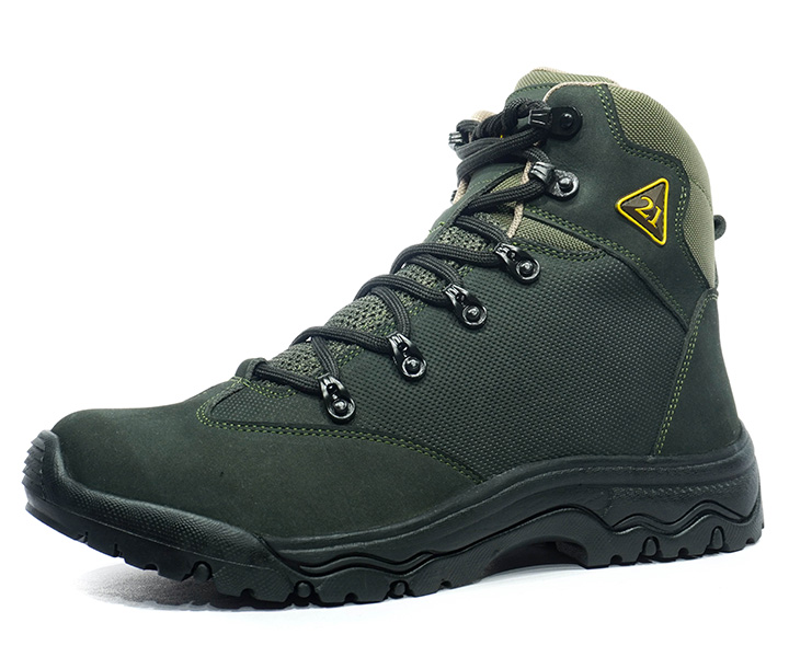 Bota outdoor ref 10 color verde oscuro para hombre - 1701