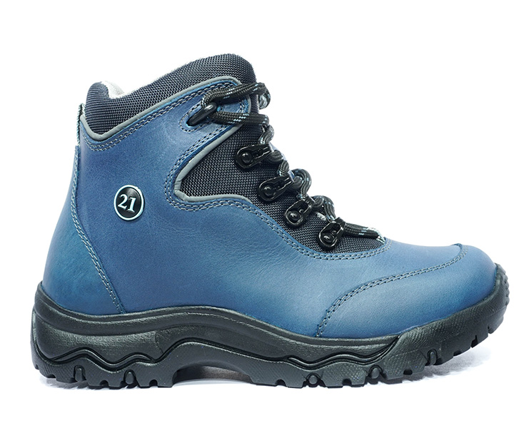 Bota outdoor ref 4 color azul para mujer - 1704