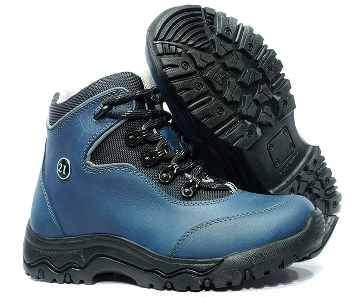 Bota outdoor ref 4 color azul para mujer - 1706