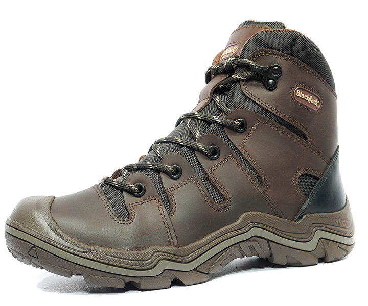 Bota outdoor ref 5 color café claro para hombre - 1688