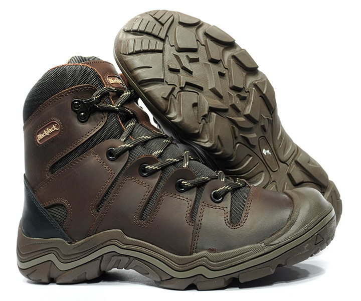 Bota outdoor ref 5 color café claro para hombre - 1689