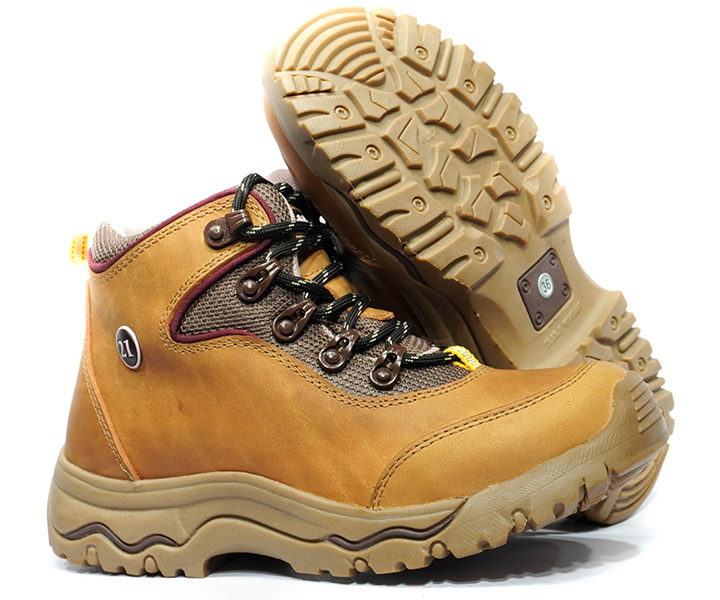 Bota outdoor ref 8 color oro para mujer - 1710