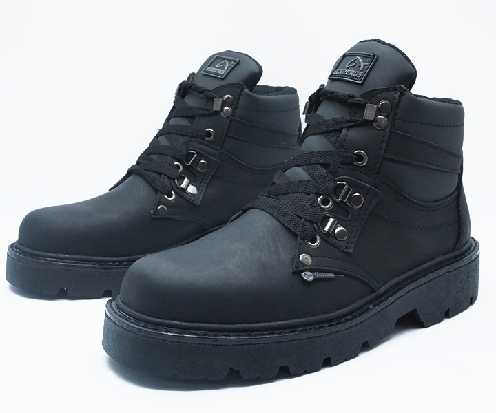 Bota de trabajo para hombre sin puntera color negro  - 1297