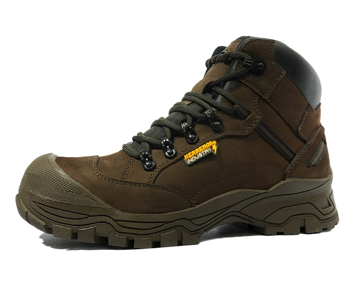 Bota de seguridad Thor color castano para hombre - 1250