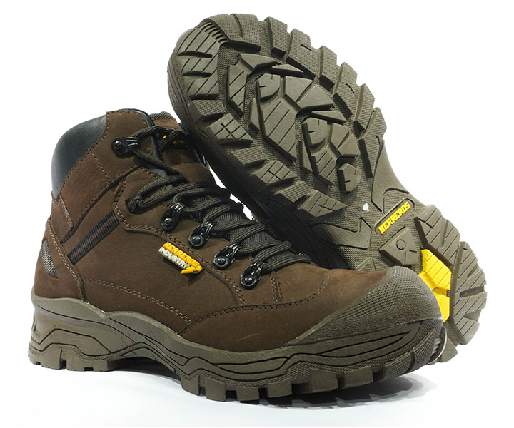 Bota de seguridad Thor color castano para hombre - 1252